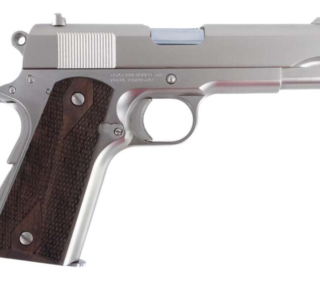 TISAS 1911 TANK CMDR NKL 9MM 4.25"