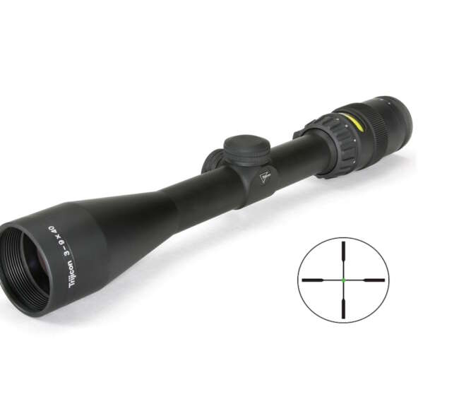 TRIJICON ACCUPOINT 3-9X40 DPLX 1" GRN