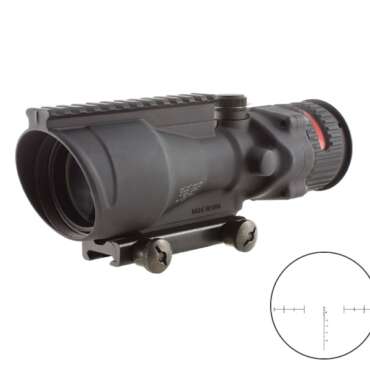 TRIJICON ACOG 6X48 50BMG BAC CHEVRN RED