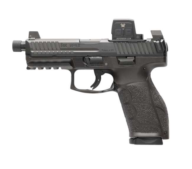 HECKLER AND KOCH (HK USA) VP9A1 X TAC 9MM BK 15+1 NS CCW