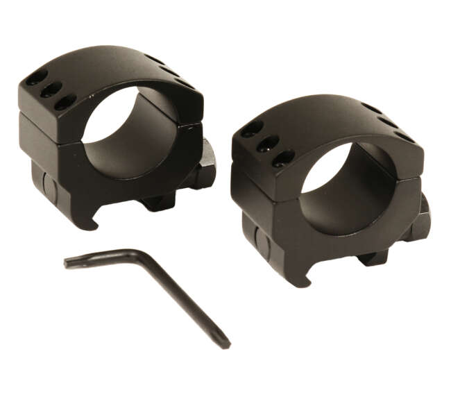 BURRIS OPTICS X-TAC 1" RINGS LOW BLK