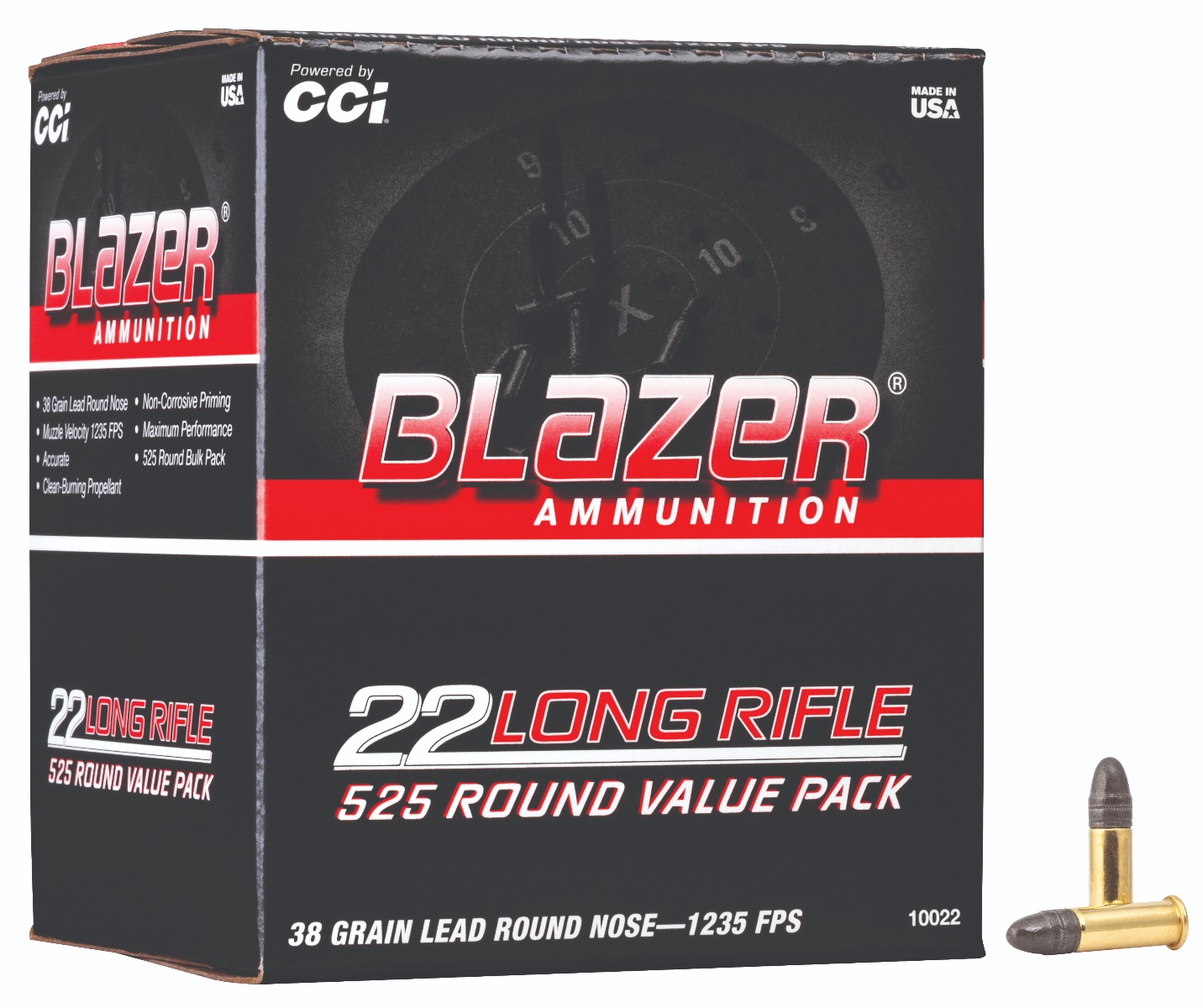 CCI 22LR 38GR LRN 525RD
