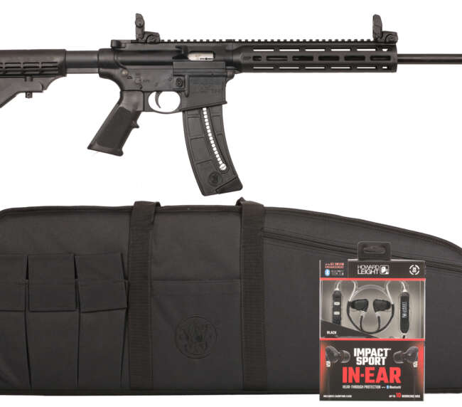 SMITH AND WESSON M&P15-22 SPORT 22LR BUNDLE   #