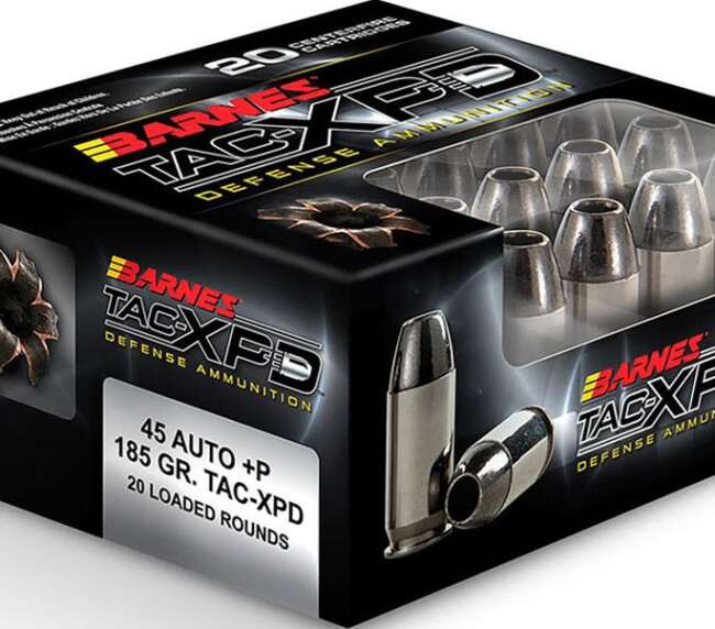 BAR 45AP+P 185GR TAC-XPD 20RD
