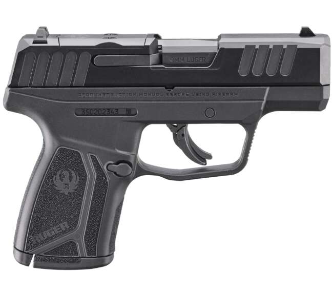 RUGER MAX-9 9MM BLK/BLK 12+1 SFTY