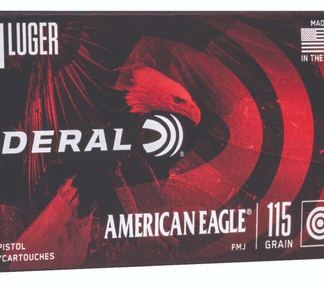 FDR 9MM 115GR AE FMJ TRAY 50RD