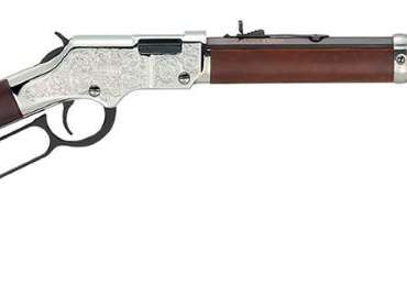 HENRY REPEATING ARMS H4 SILVER EAGLE 17HMR BL/WD