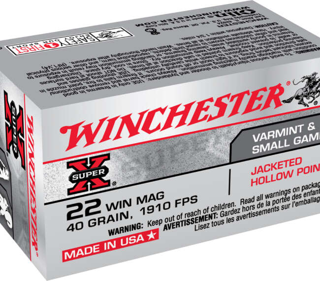WIN 22M 40GR JHP 50RD