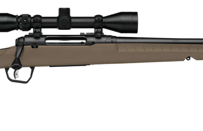 SAVAGE ARMS AXIS 2 7MM08 BL/FDE 22" PKG  #