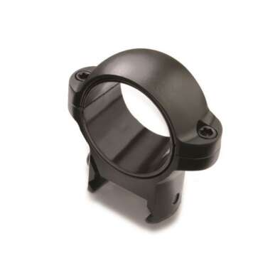 BURRIS OPTICS ZEE RINGS 1" HIGH BLACK