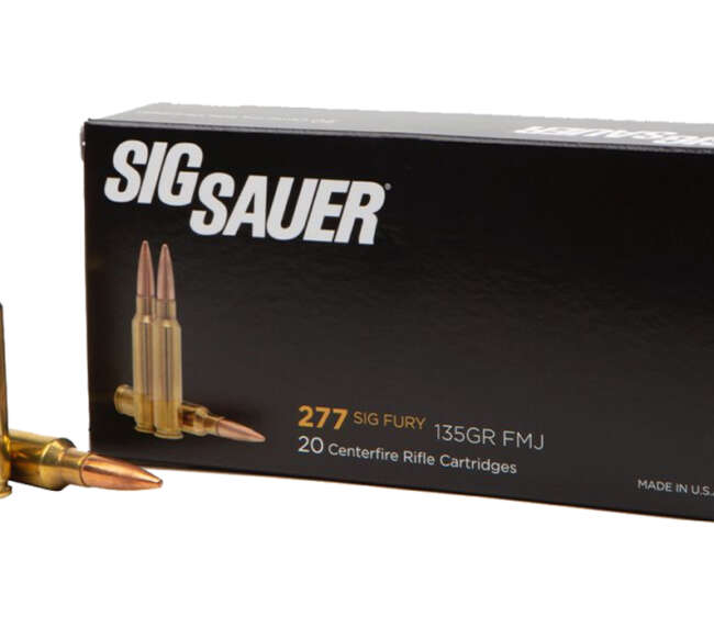 SIG 277FURY 135GR FMJ 20RD