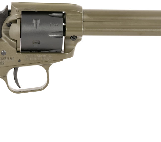 HERITAGE MANUFACTURING 22LR ODG/BLK 6.5" FS