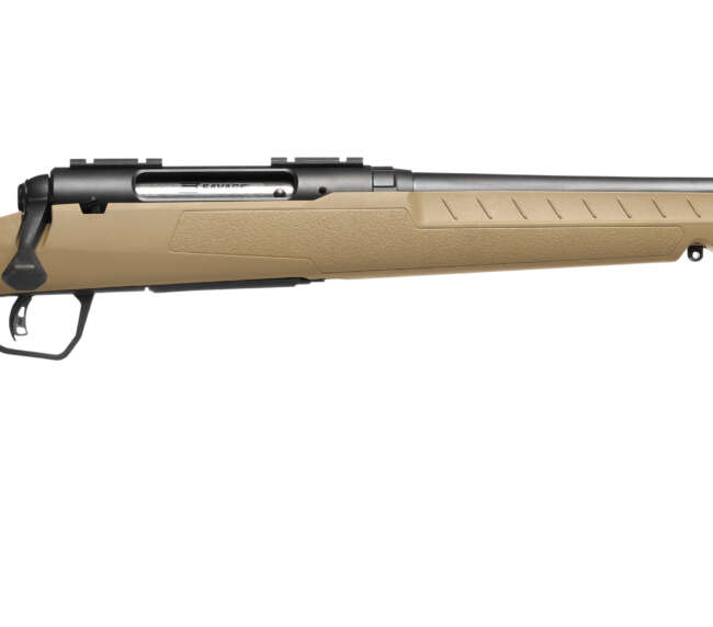 SAVAGE ARMS AXIS 2 CPT 350LEG BL/FDE 18" #