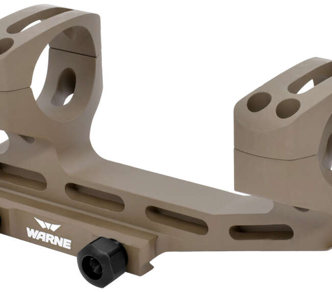 WARNE MOUNT SKEL 30MM MSR 20MOA FDE
