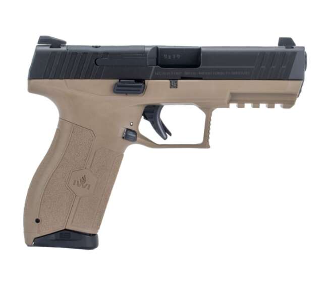 IWI - ISRAEL WEAPON INDUSTRIES MASADA OR 9MM POLY 4" FDE 10+1