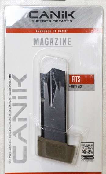 CANIK MAG MC9 15RD 9MM FULL EXT FDE