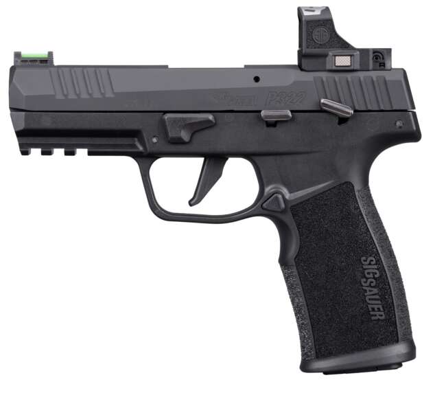 SIG SAUER P322 22LR BLK 4" 20+1 ROMEO RS