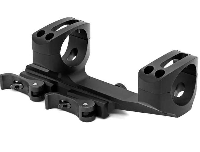 WARNE MOUNT XSKEL QD 1" MSR BLK