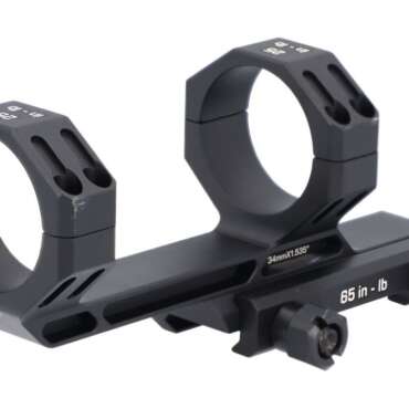 SIG SAUER ALPHA MSR SCOPE MOUNT 34MM BLK