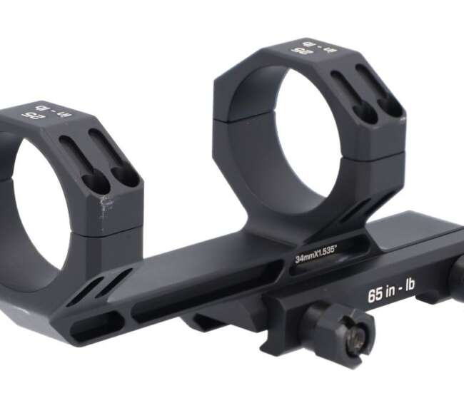 SIG SAUER ALPHA MSR SCOPE MOUNT 34MM BLK