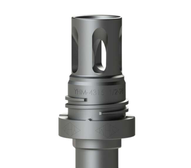 YANKEE HILL MACHINE COMPANY FLASH HIDER MINI QD 1/2-28
