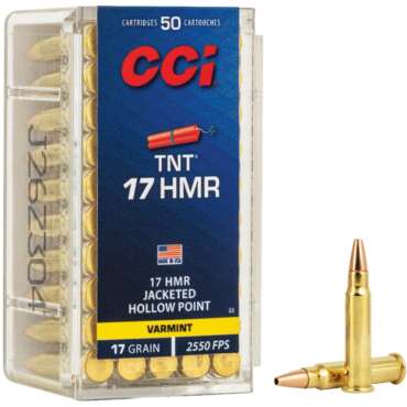 CCI 17HMR 17GR TNT HP 50RD