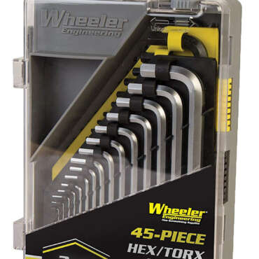 WHE DRVR SAE MET KEY SET 45PC