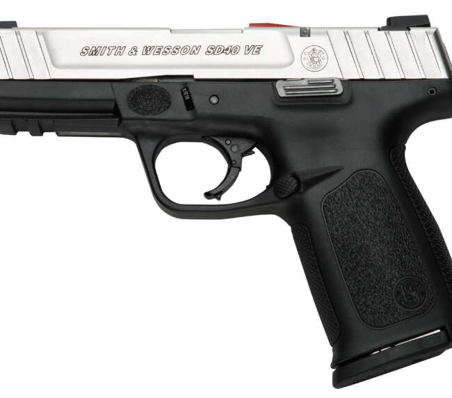 SMITH AND WESSON SD40VE 40S&W 10+1 4" SS/BK CA