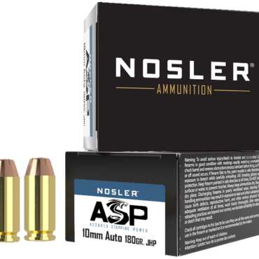 NOS 10MM 180GR ASP JHP 20RD