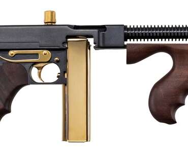 AUTO-ORDNANCE - THOMPSON 1927A1 DLX 45ACP 20RD BLK/GLD