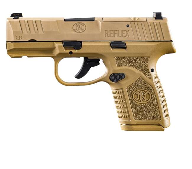 FN REFLEX 9MM FDE 10+1 MRD NMS
