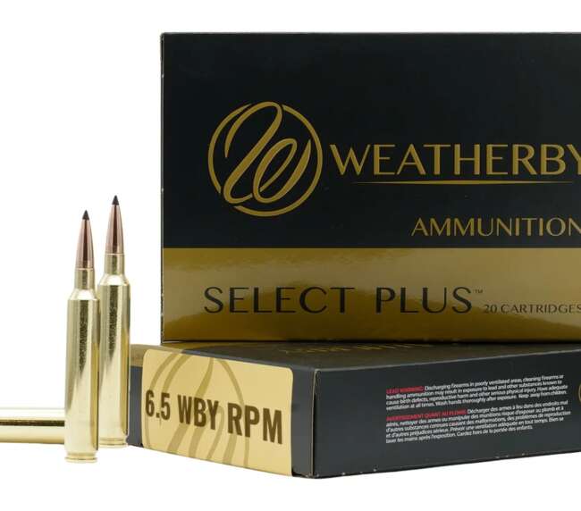 WEATHERBY 6.5WBY RPM 156GR BERGER EH