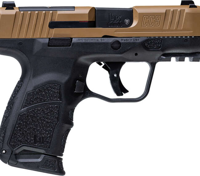 H&K CC9 OR 9MM DDE NS DE 12RD
