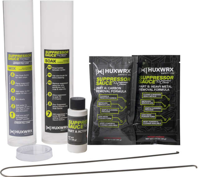 HUXWRX SUPPRESSOR SAUCE CLEANING KIT