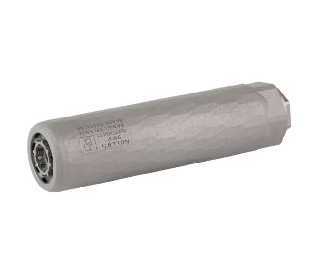 DANIEL DEFENSE NULL9TI 9MM MINI-HUB SILENCER