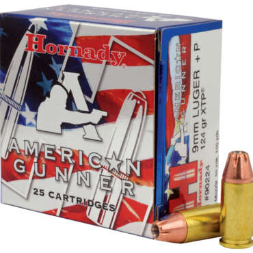 HRN 9MM+P 124GR AG XTP 25RD