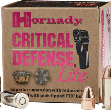 HRN 9MM 100GR CRITDEF LITE 25R