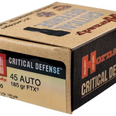 HRN 45AP 185GR CRITDEF FTX 20R