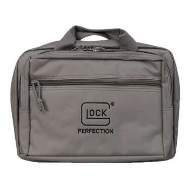 GLK DOUBLE PISTOL CASE GRAY