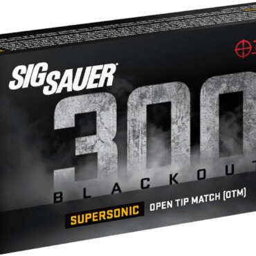 SIG 300BLK 125GR SUP OTM 20RD