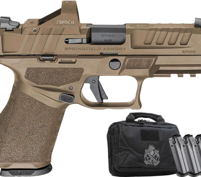 SPG ECHEL CPT 9MM GP FDE 15/18