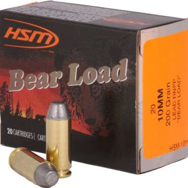 HSM 10MM 200GR BEAR RNFPH 20RD