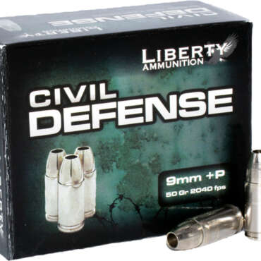 LIB 9MM+P 50GR CIVIL HP 20RD
