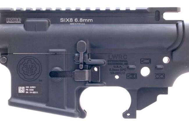 LWRC SIX8 RECEIVER SET 6.8SPC BLK