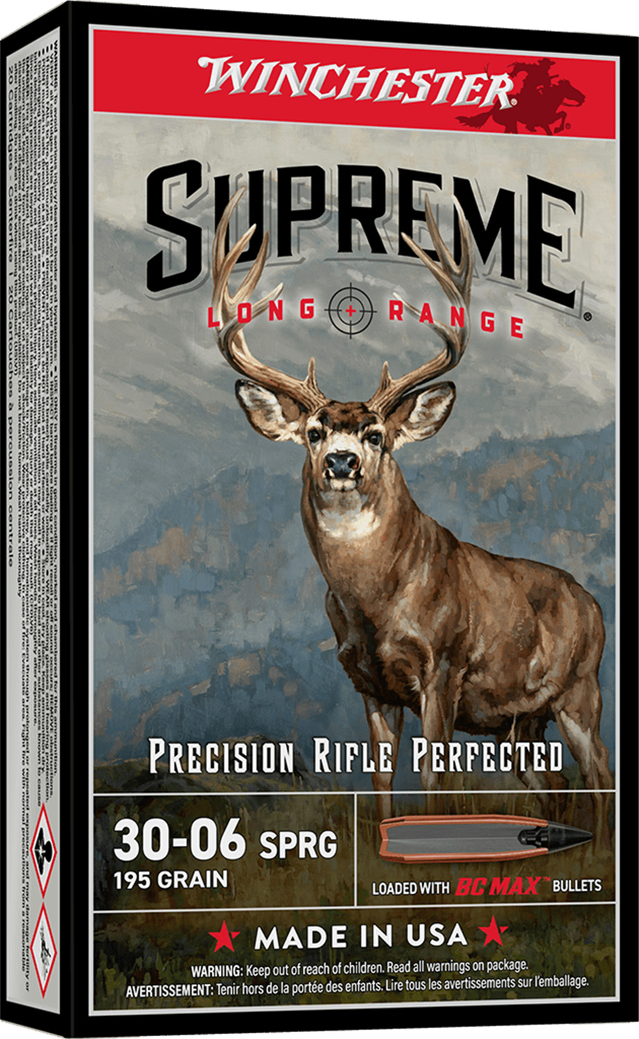 WIN 30-06 195GR SUPREME LR 20R