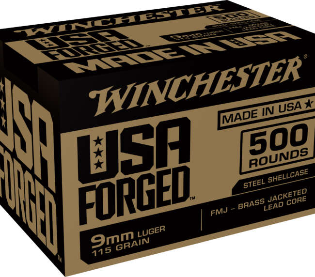 WIN 9MM 115GR FMJ STEEL 500RD