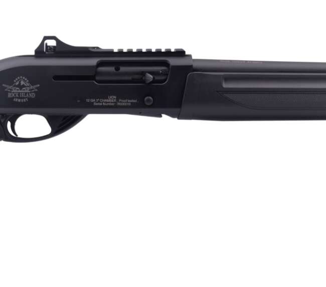 ROCK ISLAND ARMORY LION TACTICAL 12/18.5 BK/SY 3"