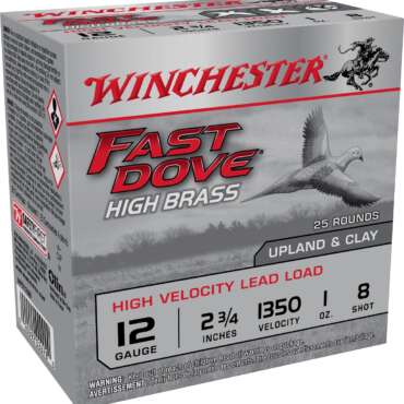 WIN 12G FASTDOVE 2.75-1-8 25RD