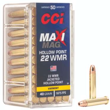 CCI 22M 40GR MAXIMAG JHP 50RD