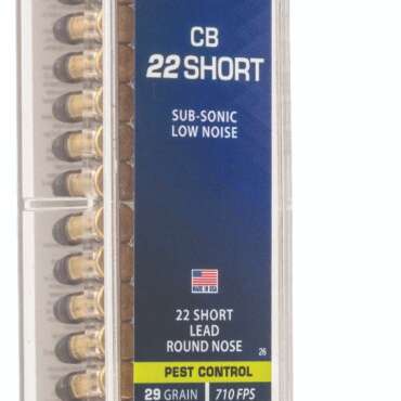 CCI 22CB SHORT 29GR LRN 100RD